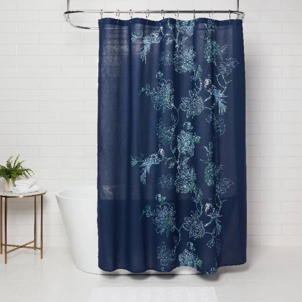 NWOT Placement Floral Shower Curtain Threshold